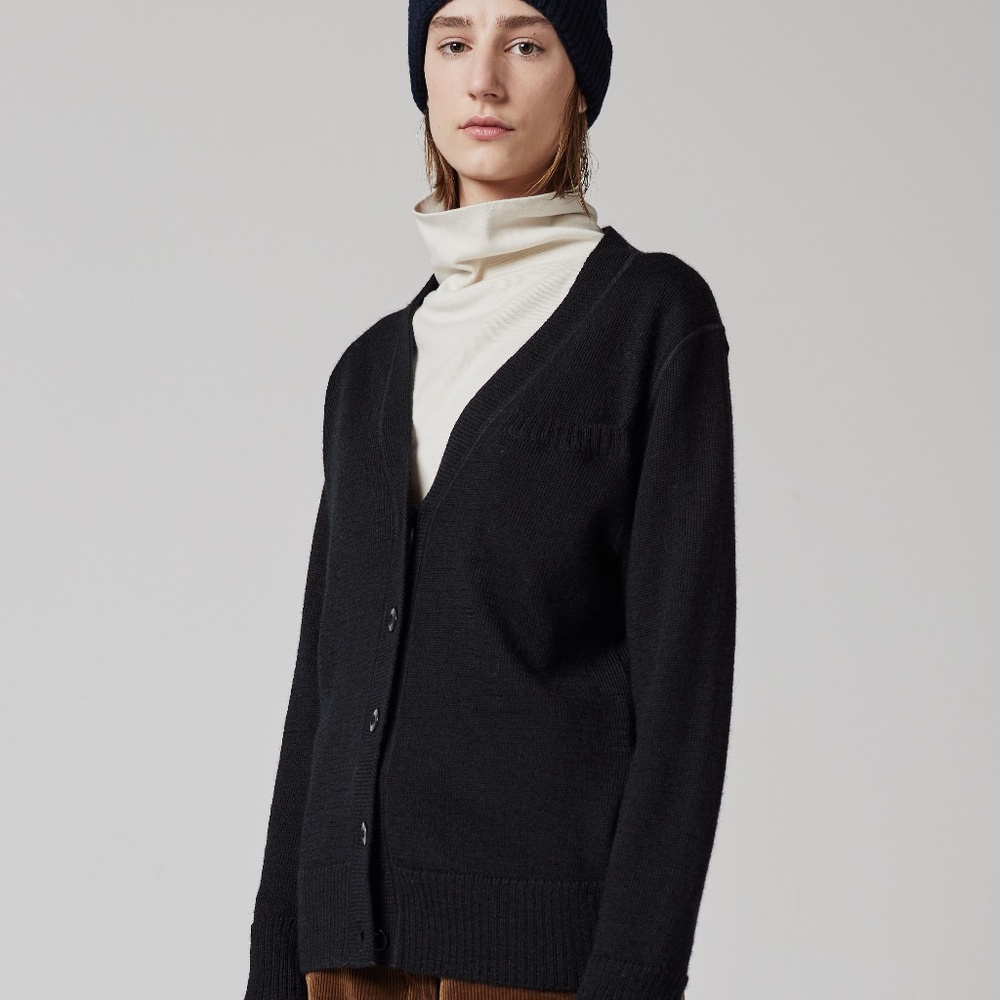 NWT MHL. WELT POCKET CARDIGAN